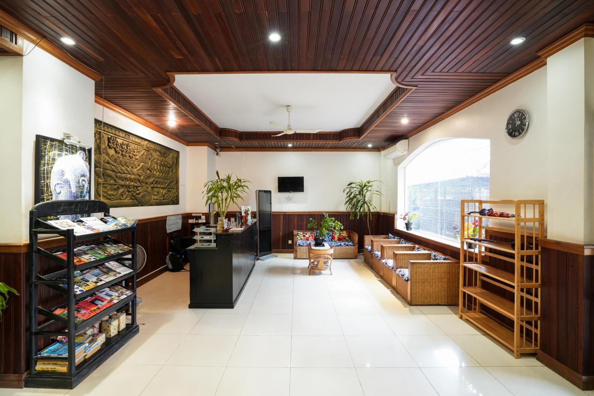 Tan Sokchea Boutique Hotel เสียมราฐ ภายนอก รูปภาพ