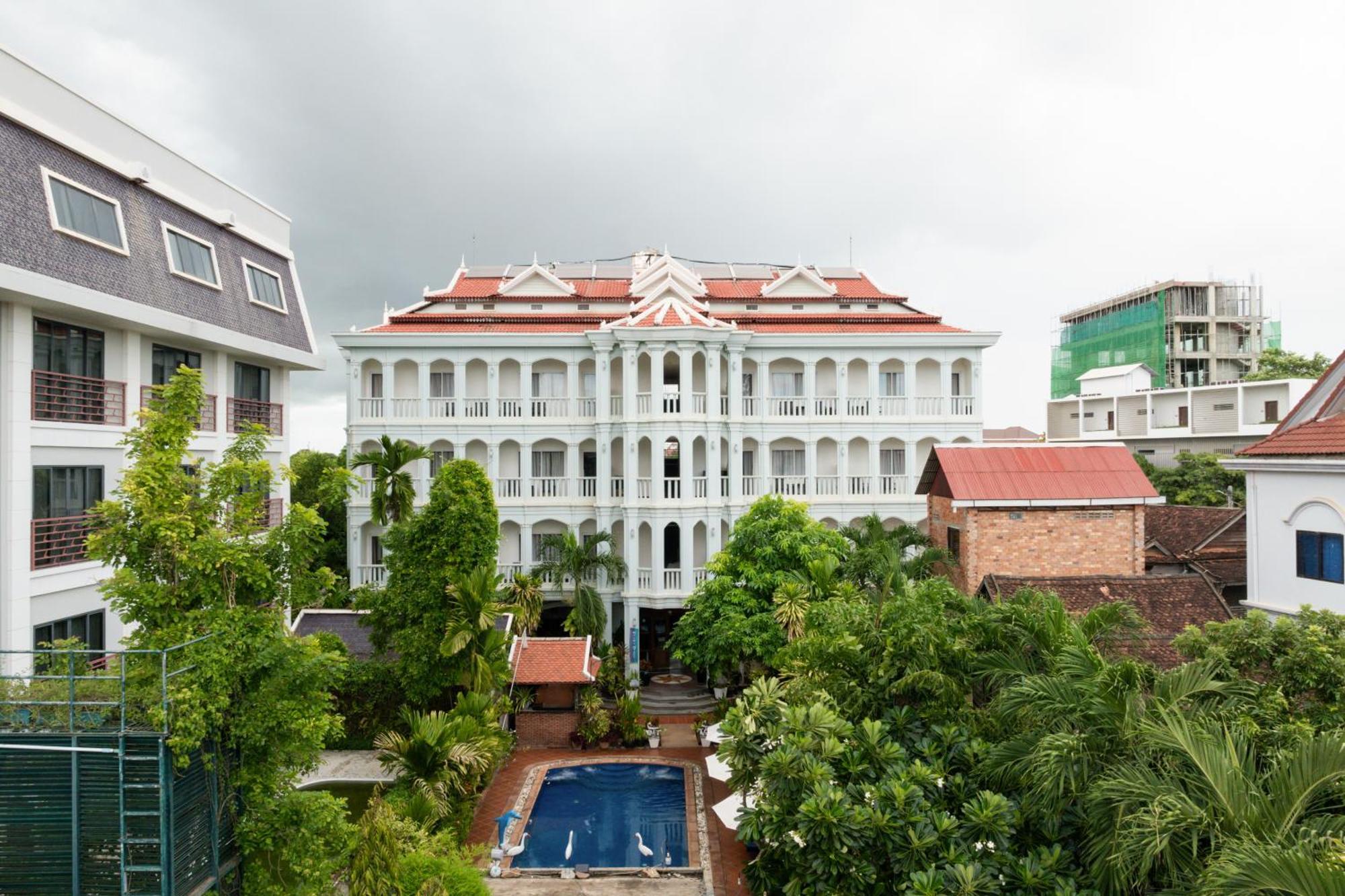 Tan Sokchea Boutique Hotel เสียมราฐ ภายนอก รูปภาพ